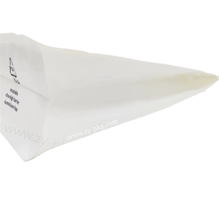 Flat Bottom Pouch with Zipper